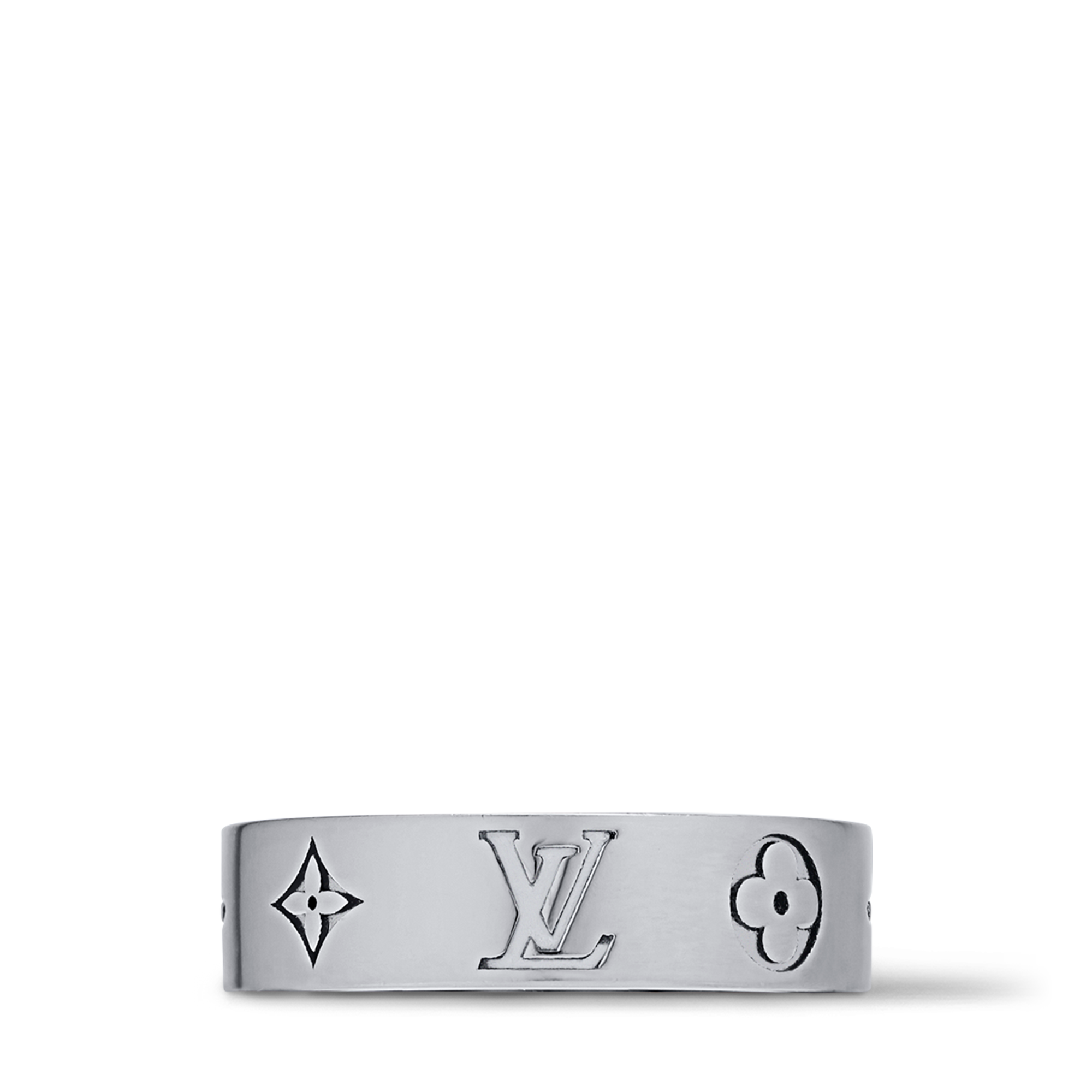 LV Mosaic Thin Ring . in Men