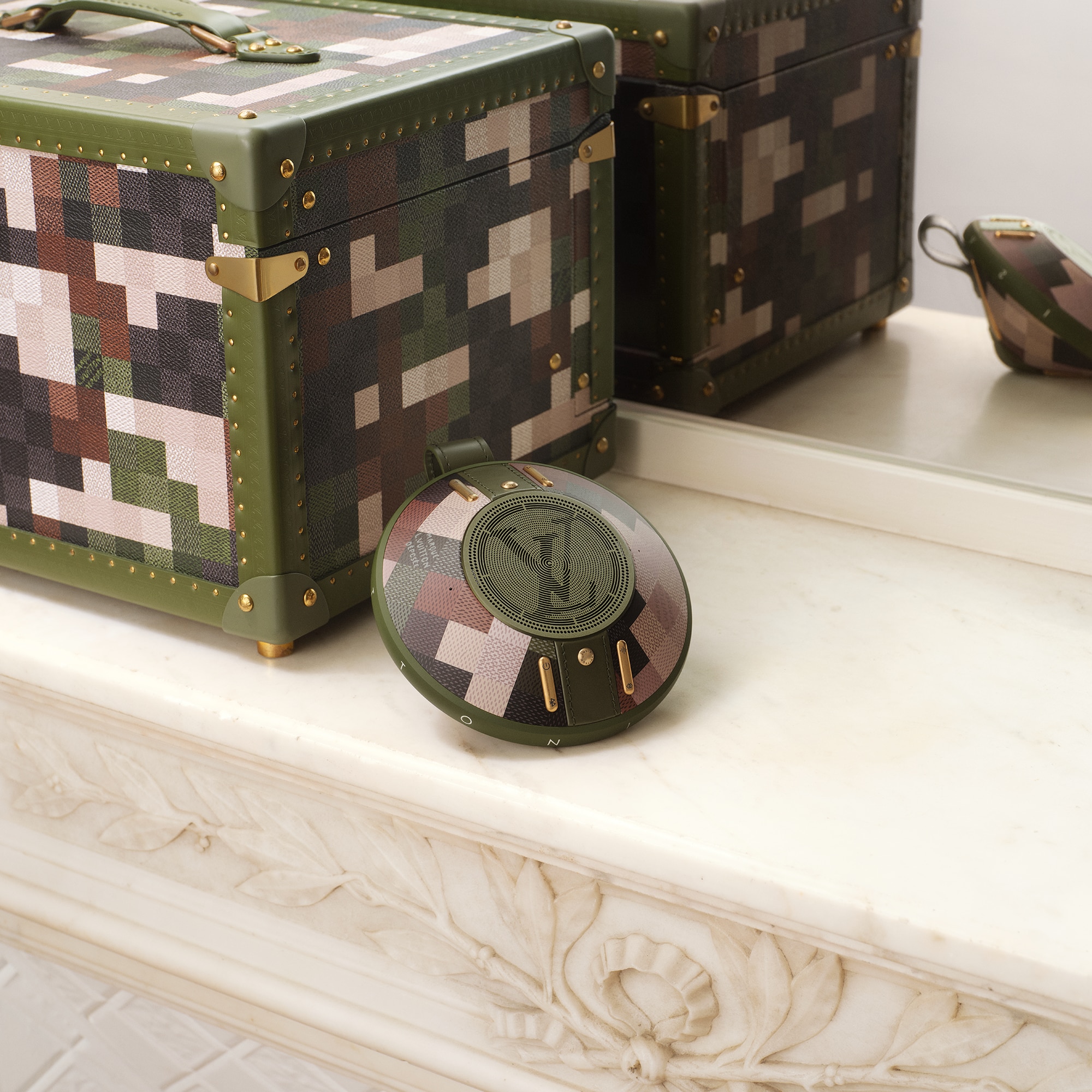 LV Nanogram Damoflage  in Les Extraordinaires