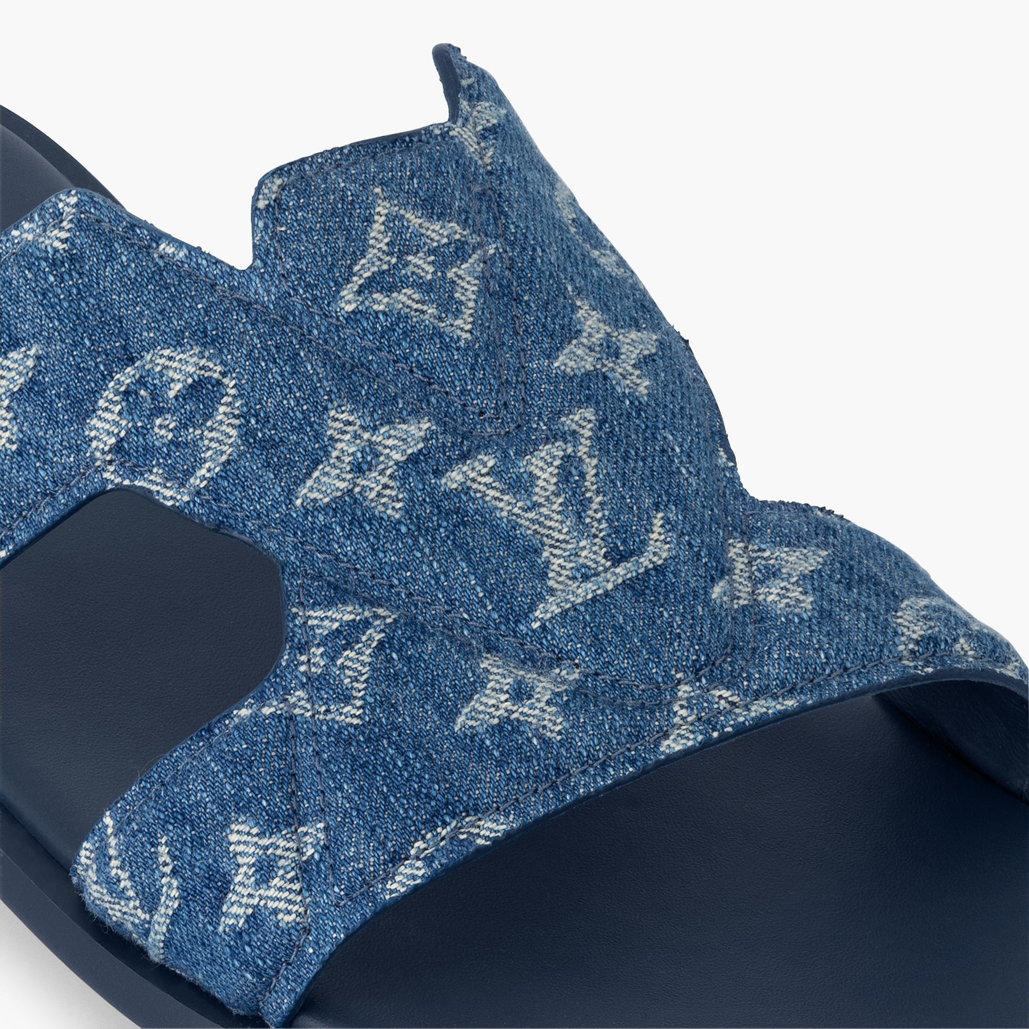 LV Oasis Mule Luxury Shoes 1AC69Z Blue LOUIS VUITTON