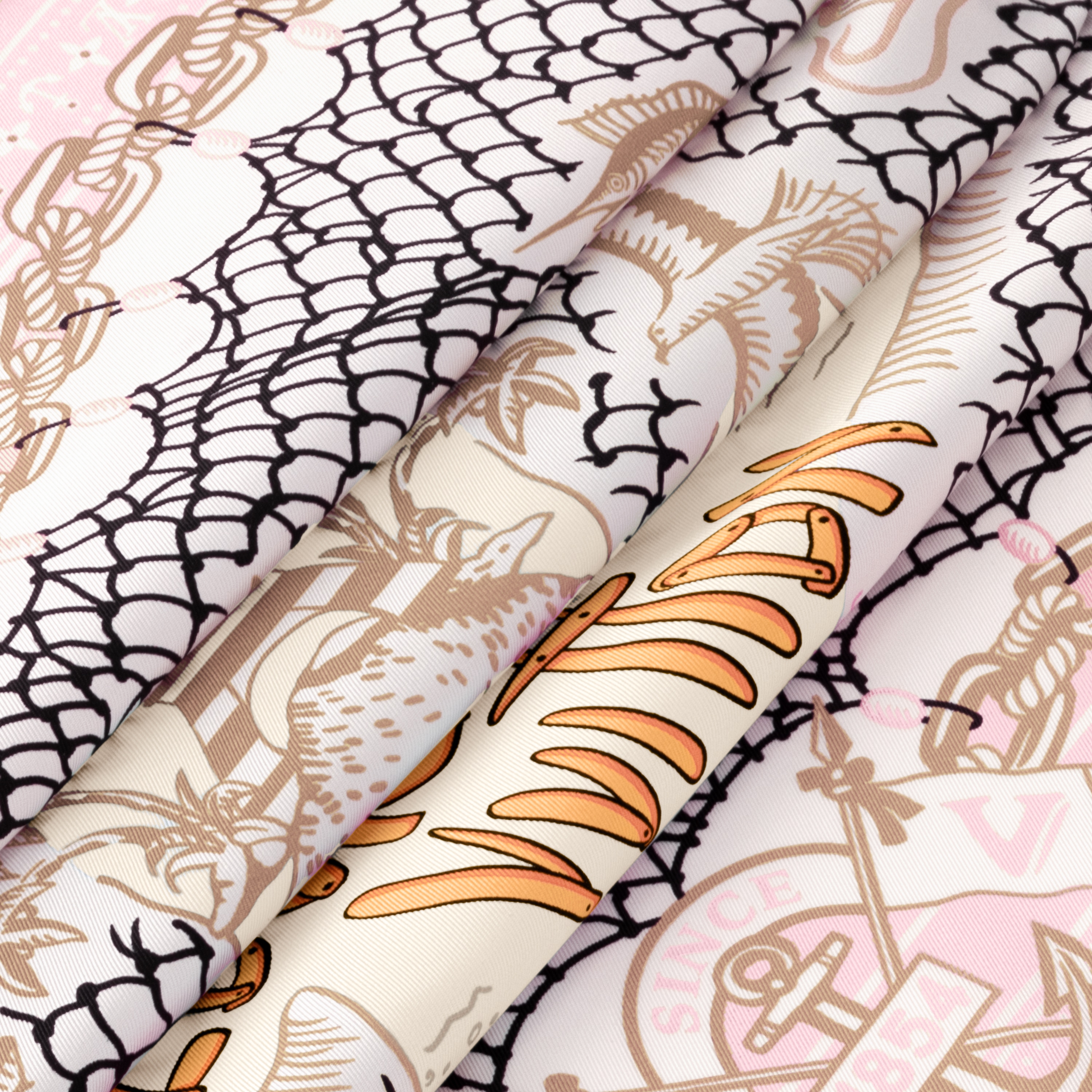 LV Ocean Treasure Map Square 70 . in Women