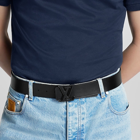LV Optic 40mm Reversible Belt cropped view