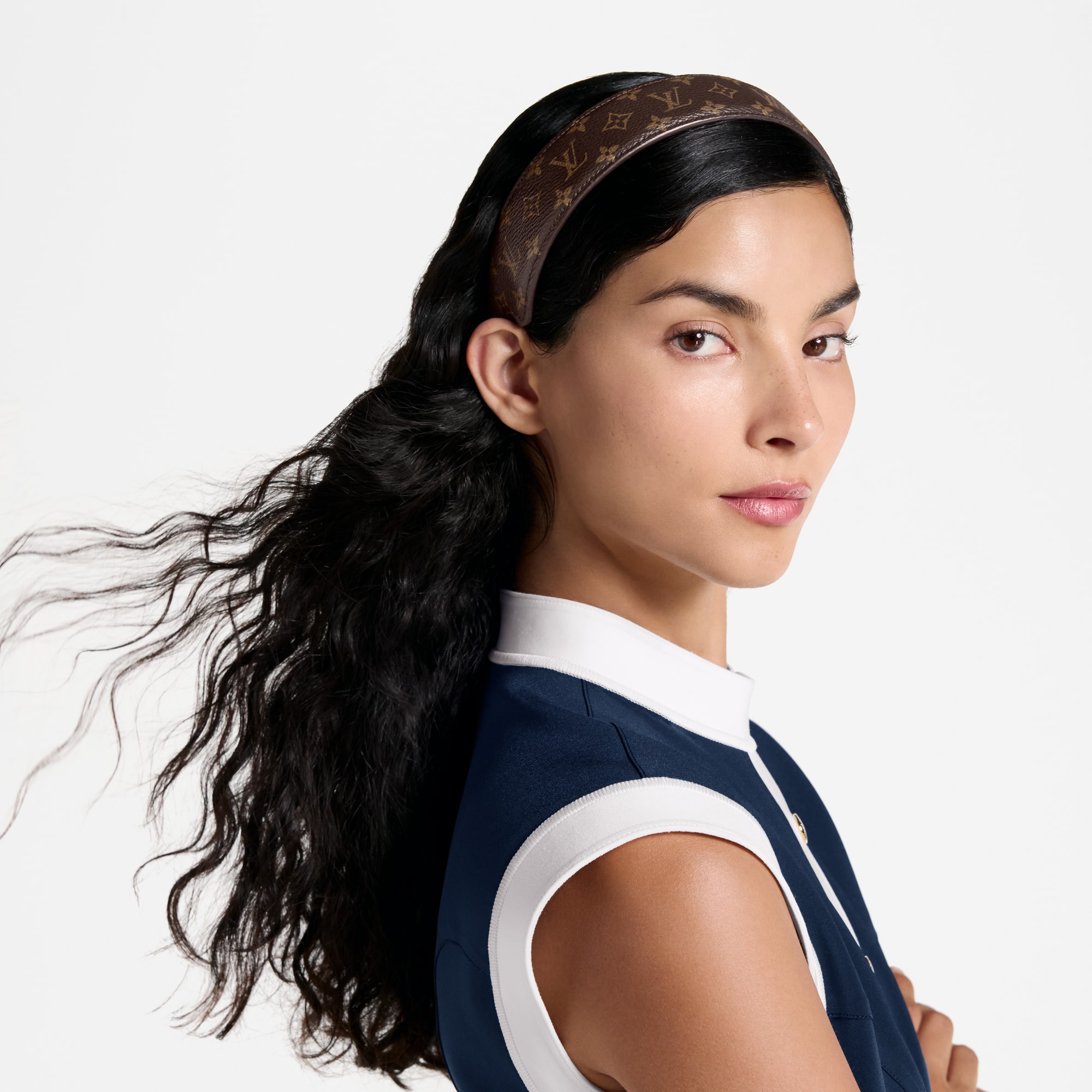 LV Outline Headband . in Women