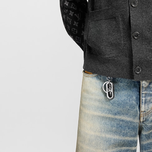 LV Padded Circle Bag Charm And Key Holder . in Men's Accessories Key Holders and Bag Charms collections by Louis Vuitton (Product zoom)