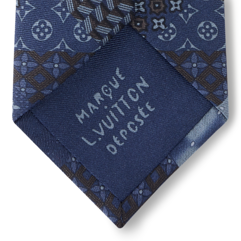 LV Patchwork Tie . in Men's Accessories Ties collections by Louis Vuitton (Product zoom)