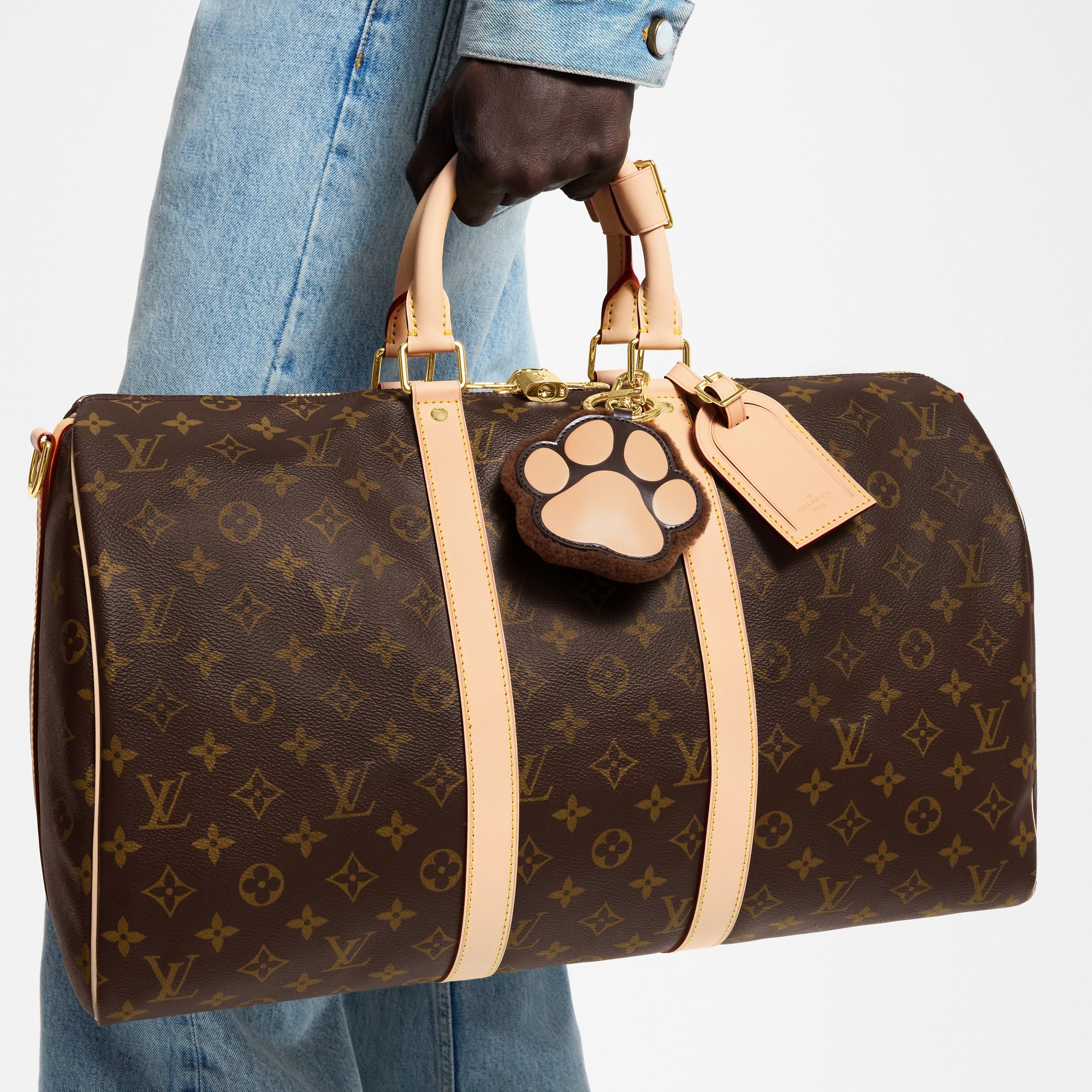 LV Paw Key Holder and Bag Charm . in Men