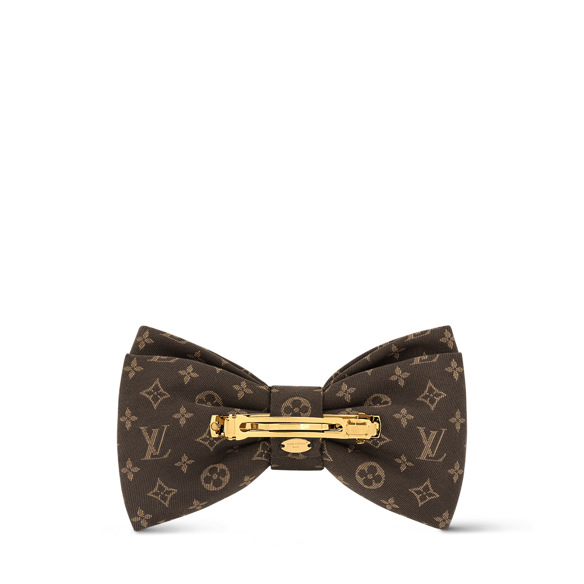 Louis Vuitton Black and Pink Bow/Barrette/Clip Hair Accessory Silky Satin Hair Bows for Women 3 PCS Big Black Bow White  main image 4