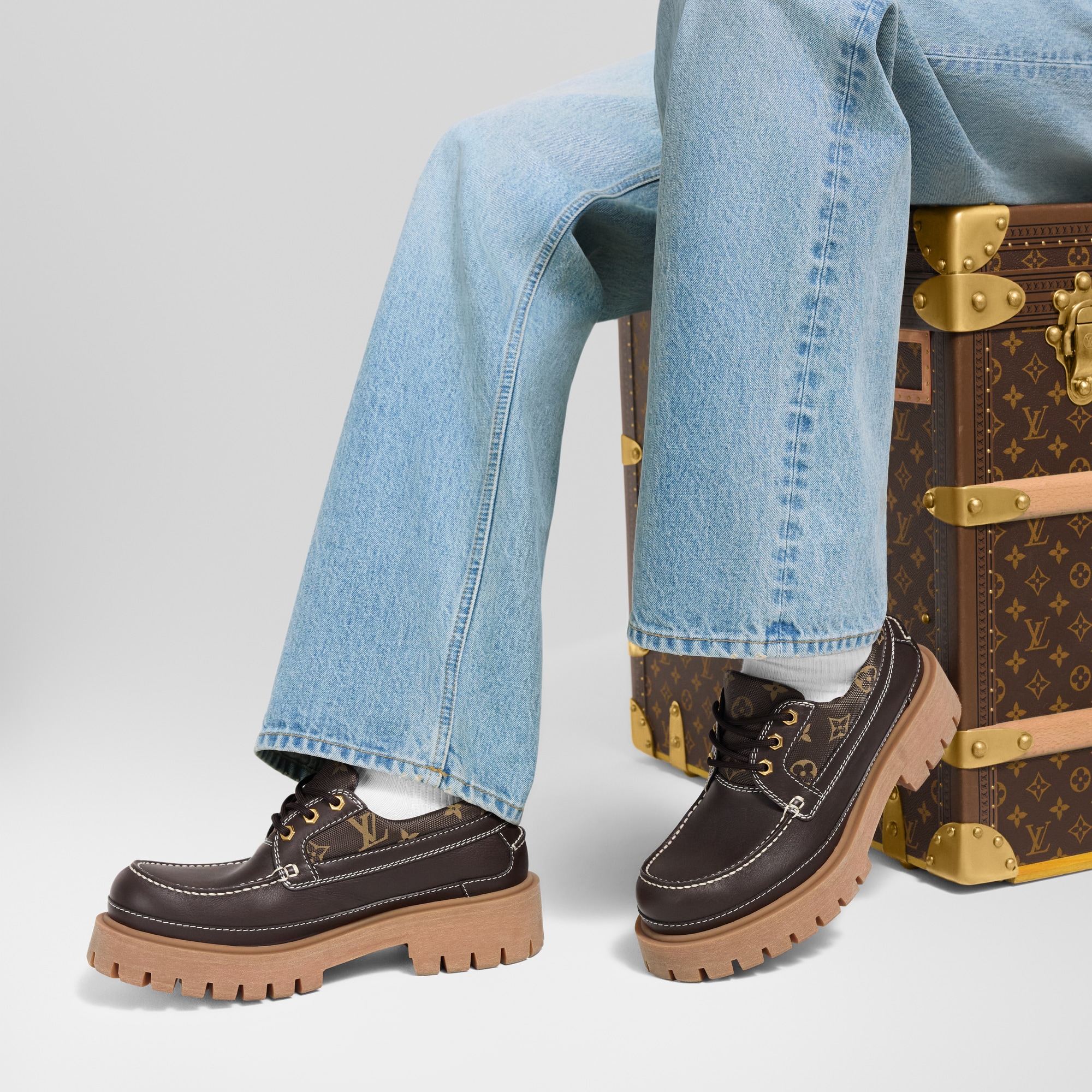 LV Remix 船鞋  in 男士