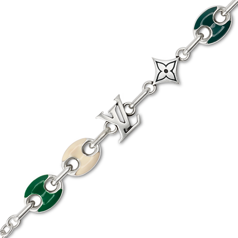 LV Sailor Large Colours Bracelet detail view
