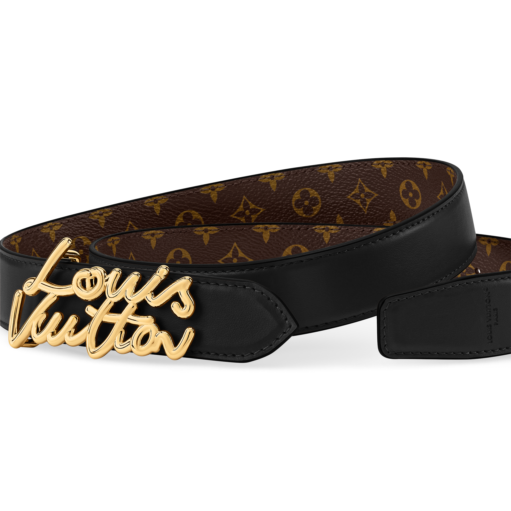 LV Script 30mm Belt  in Women