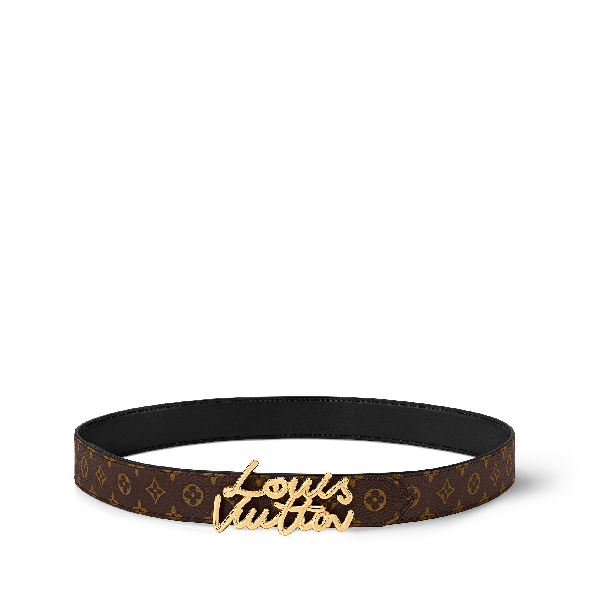 LV Script 30mm Belt  in Women