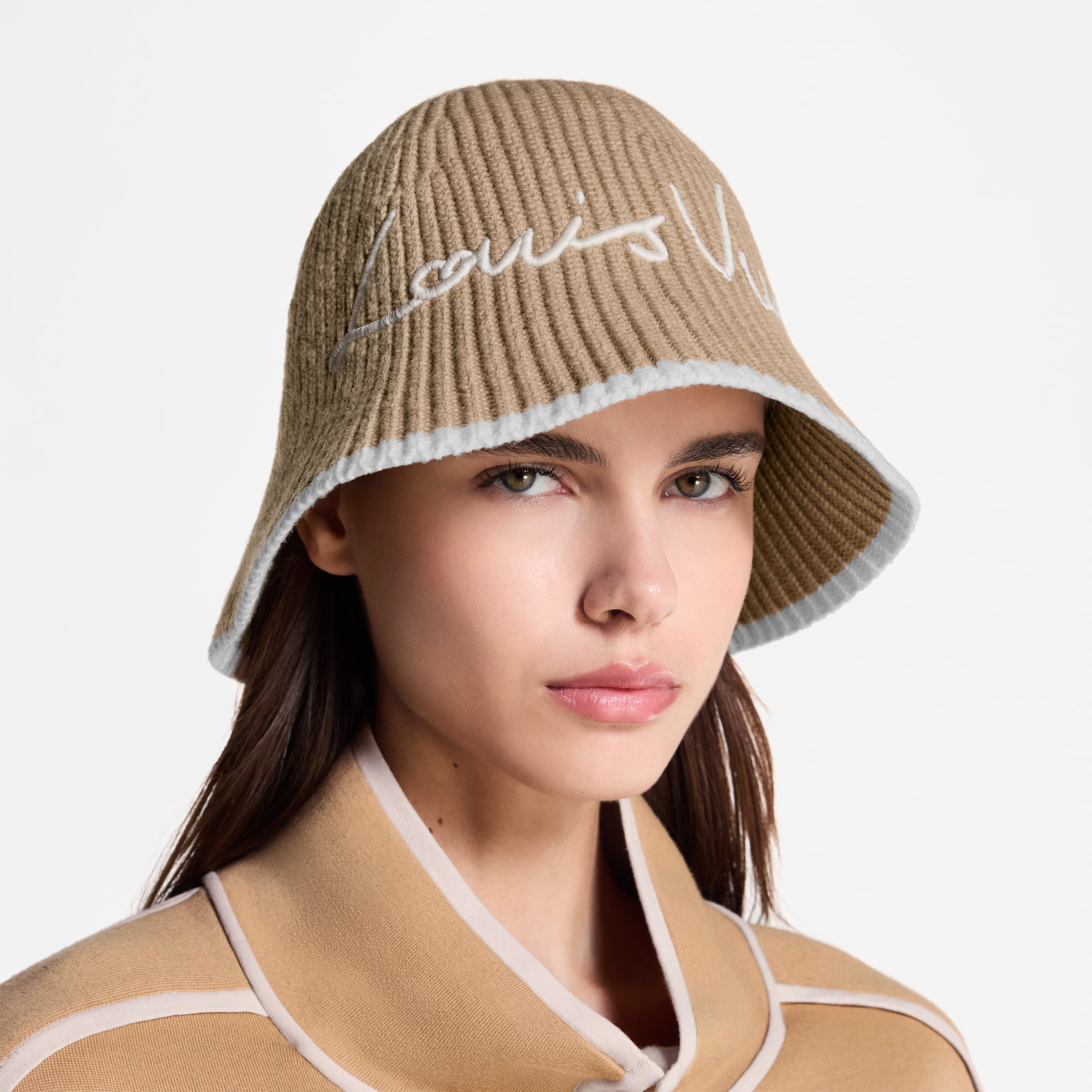 LV Script Hat . in Women