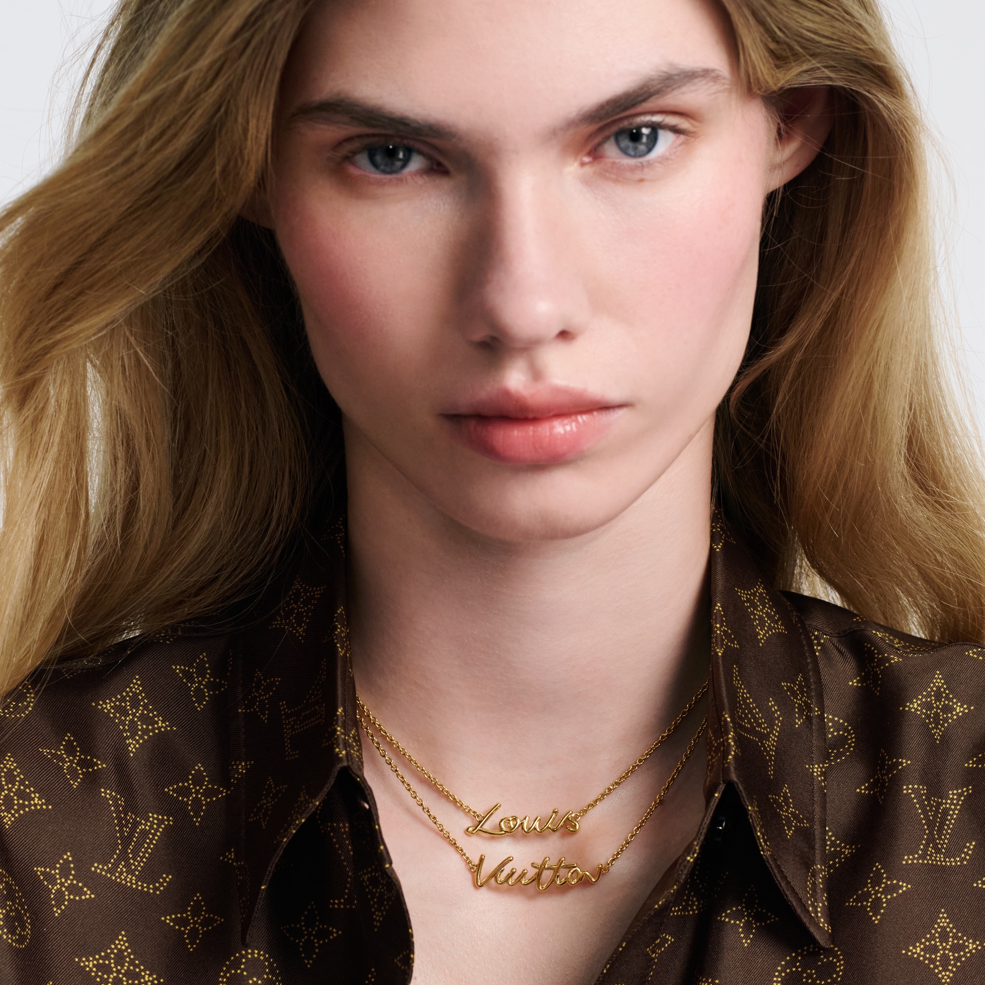 LV Script Necklace . in Women