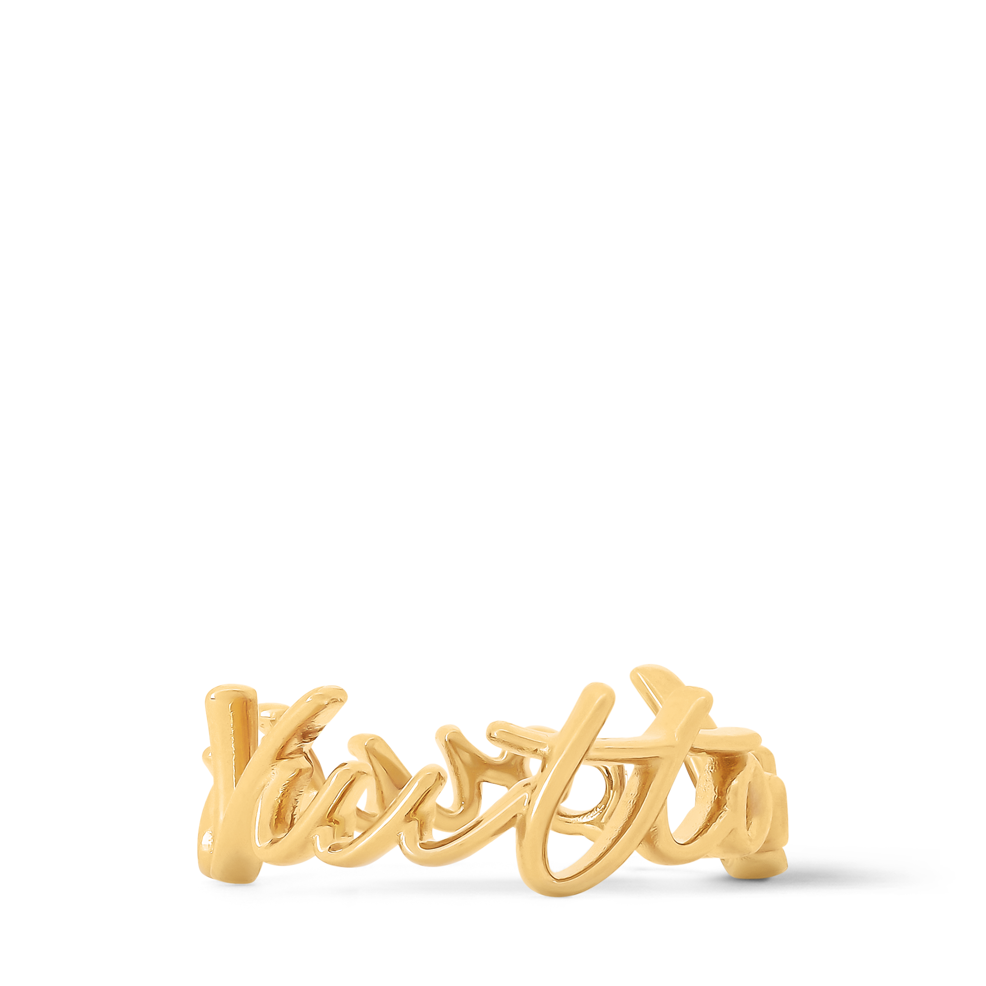 LV Script 戒指 . in 女士