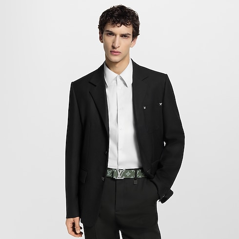 LV Shadow 40mm Reversible Belt Monogram Shadow in Men's Accessories Belts collections by Louis Vuitton (Product zoom)