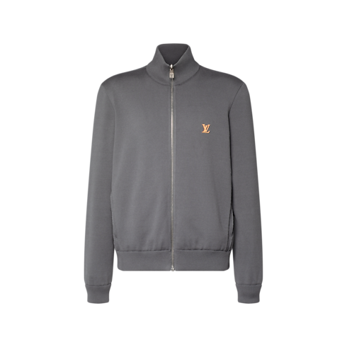 LV Signature Reversible Nylon Tracktop front view