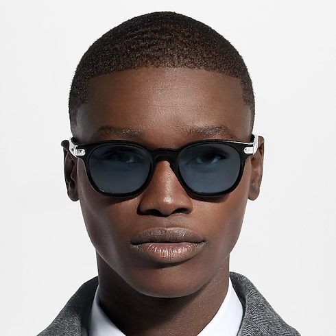 LV Signature Round Square Sunglasses . in Men's Accessories Eyewear collections by Louis Vuitton (Product zoom)