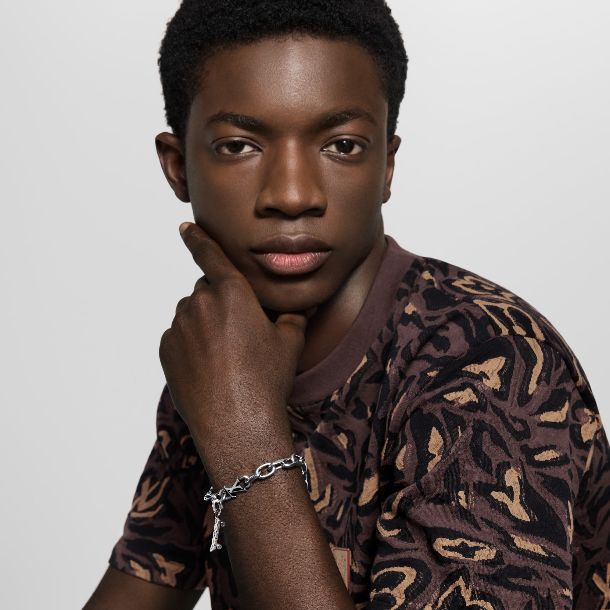 LV Skateboard Charm . in Men