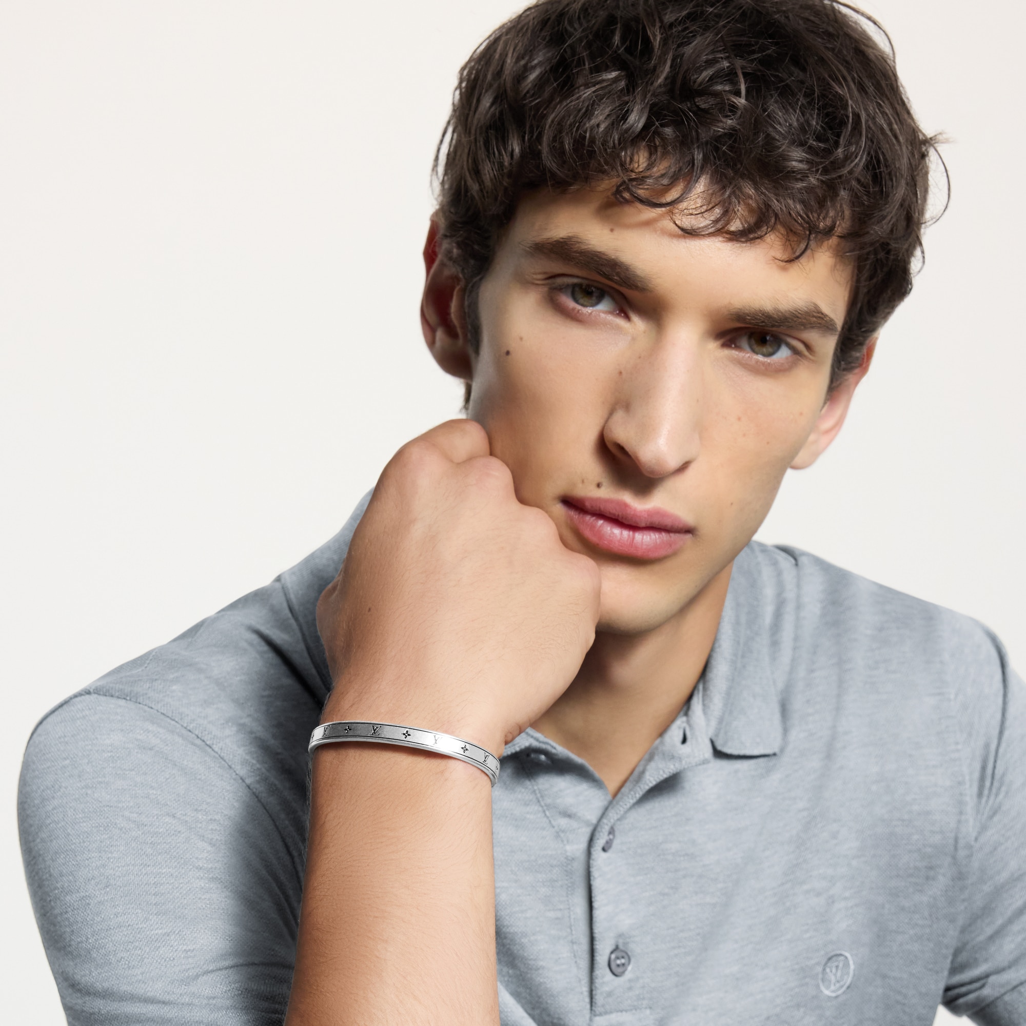 LV Spike 手鐲 . in 男士