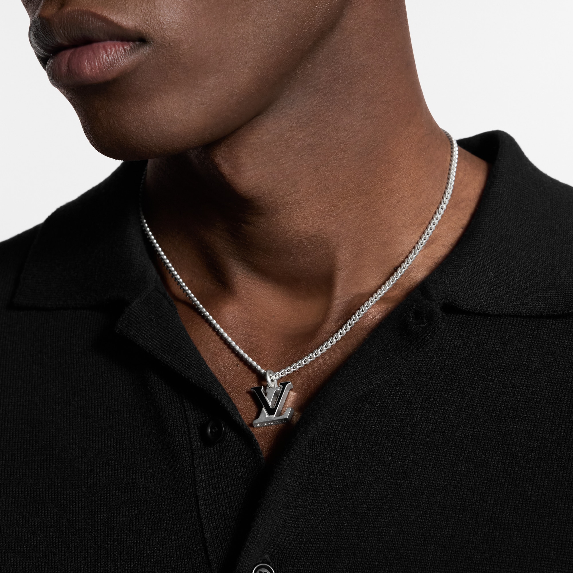 LV Spike Pendant . in Men