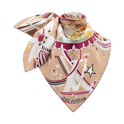 LV Star Sign Square 90 . in Women's Accessories Silk Squares and Bandeaus collections by Louis Vuitton (Product zoom)