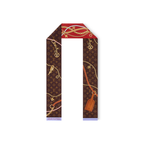 LV Strap Bandeau . in Women's Accessories Silk Squares and Bandeaus collections by Louis Vuitton (Product zoom)