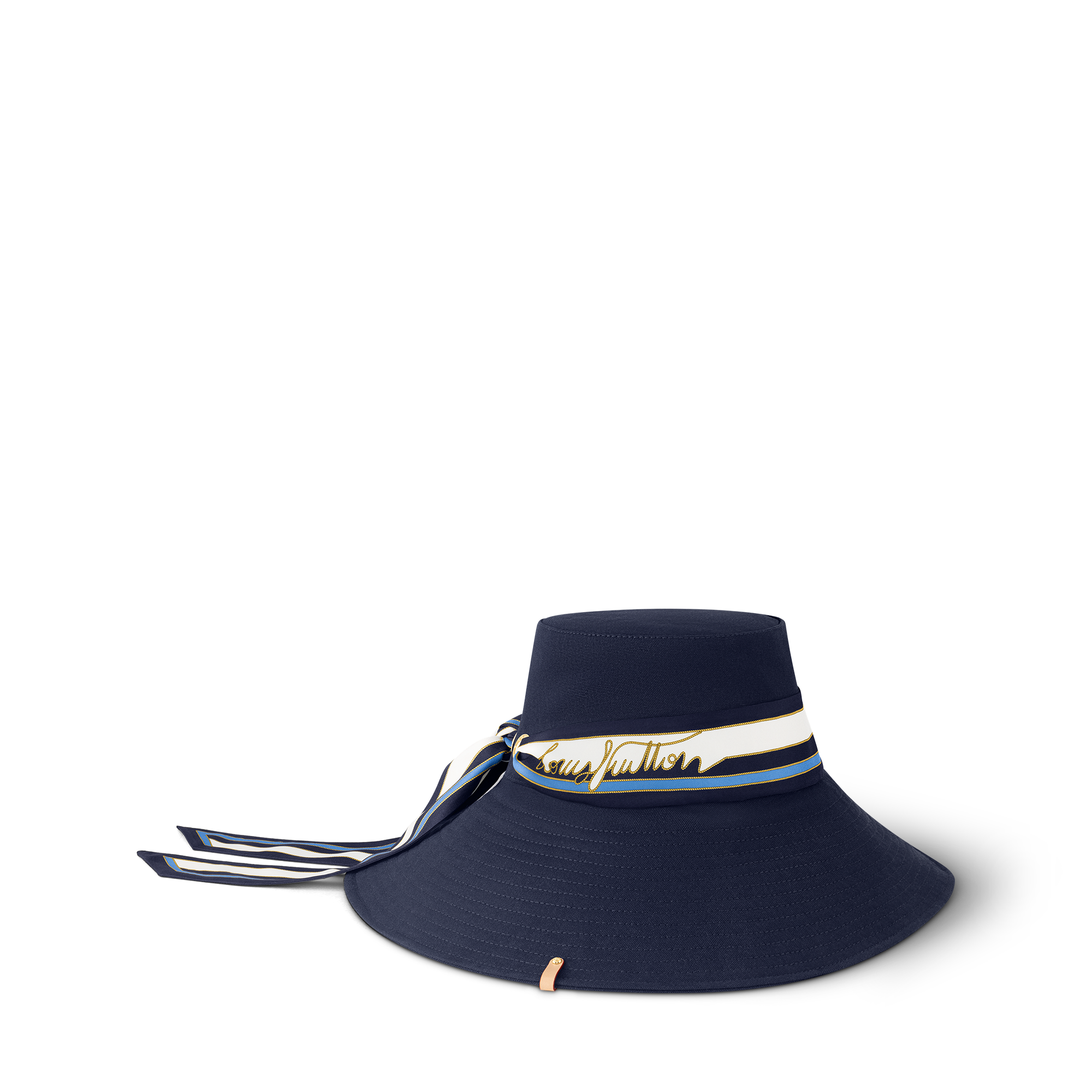LV Stripes Hat . - Luxury Accessories - M7496M Blue | LOUIS  display picture 2