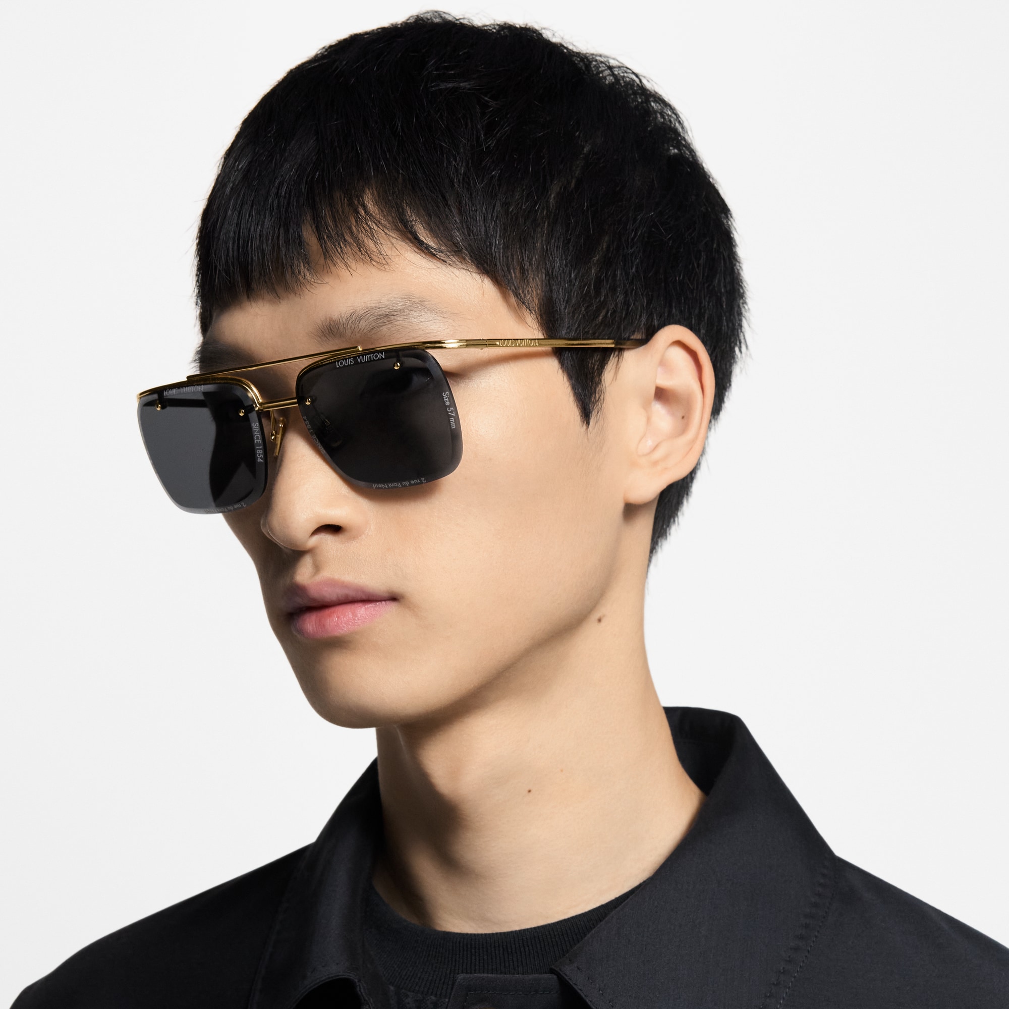 LV Super Vision Light Large Square Sunglasses . in Men