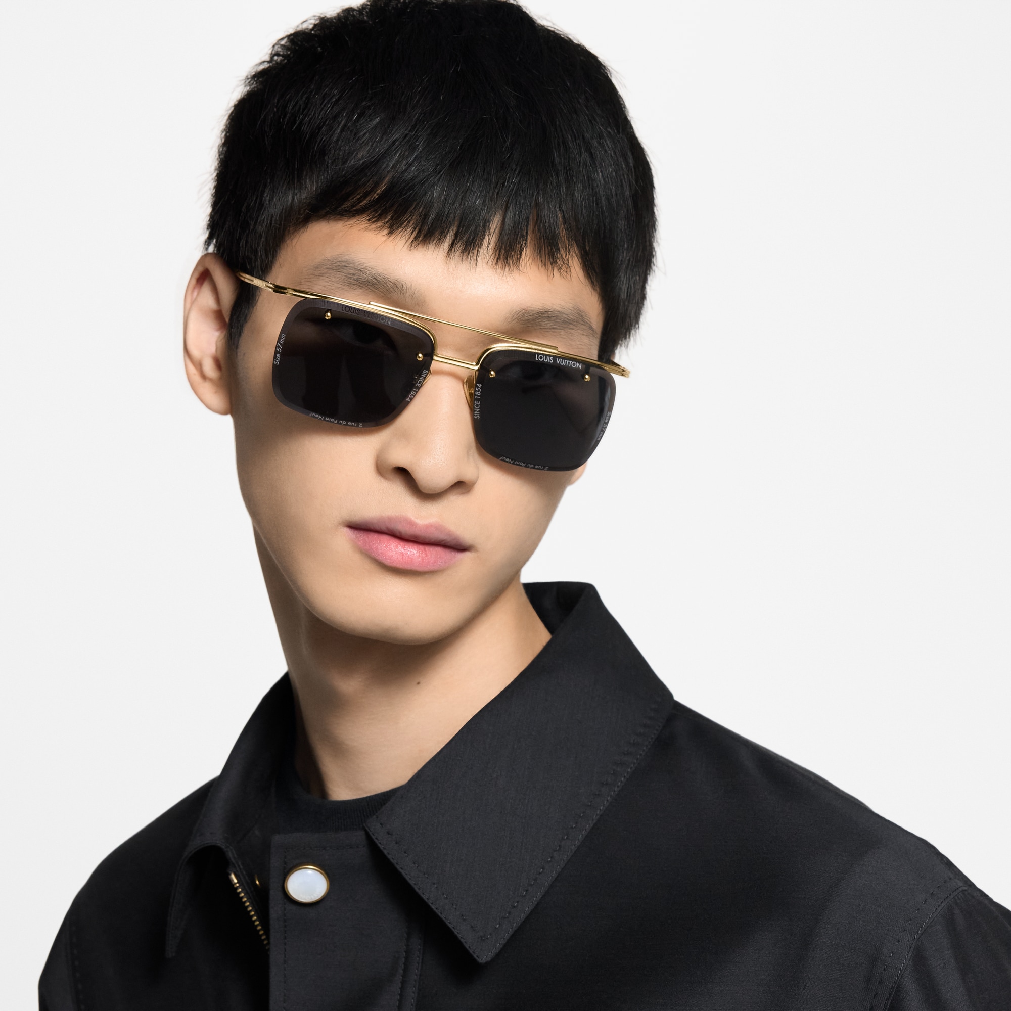 LV Super Vision Light Large Square Sunglasses . in Men