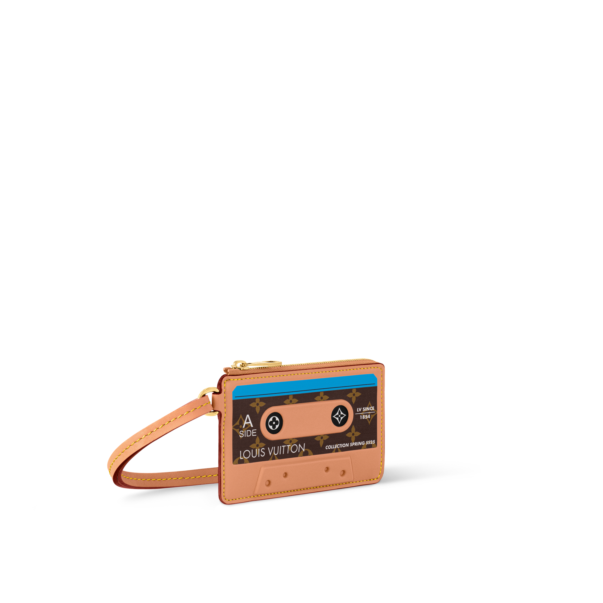 LV Tape Card Holder Monogram Other Canvas in Bags and Small Leather Goods