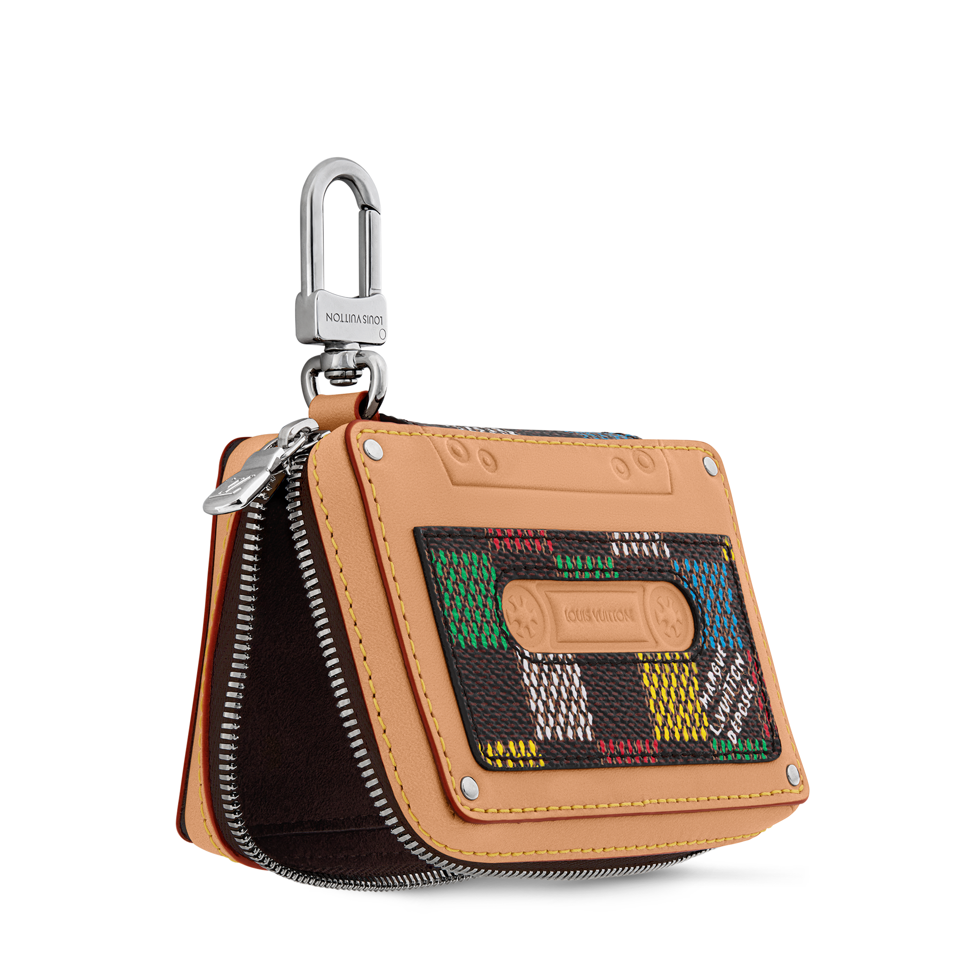 LV Tape Key Holder and Bag Charm . in Men