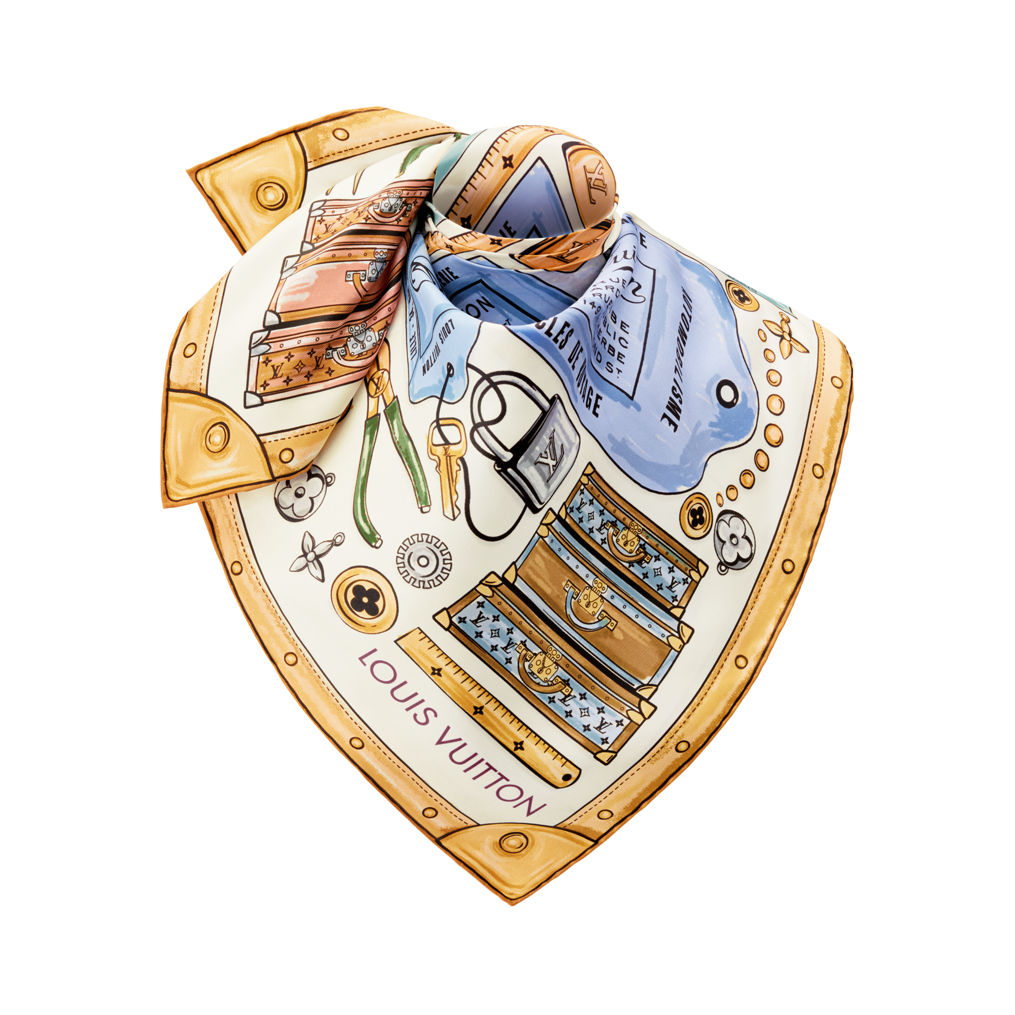 LV Tool Box 90方巾 . in 女士