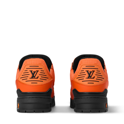 LV Trainer Sneaker back view