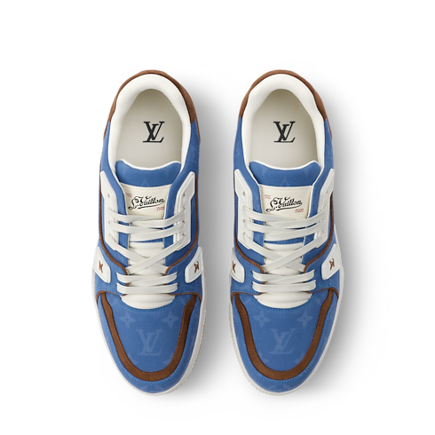 LV Trainer Sneaker interior view
