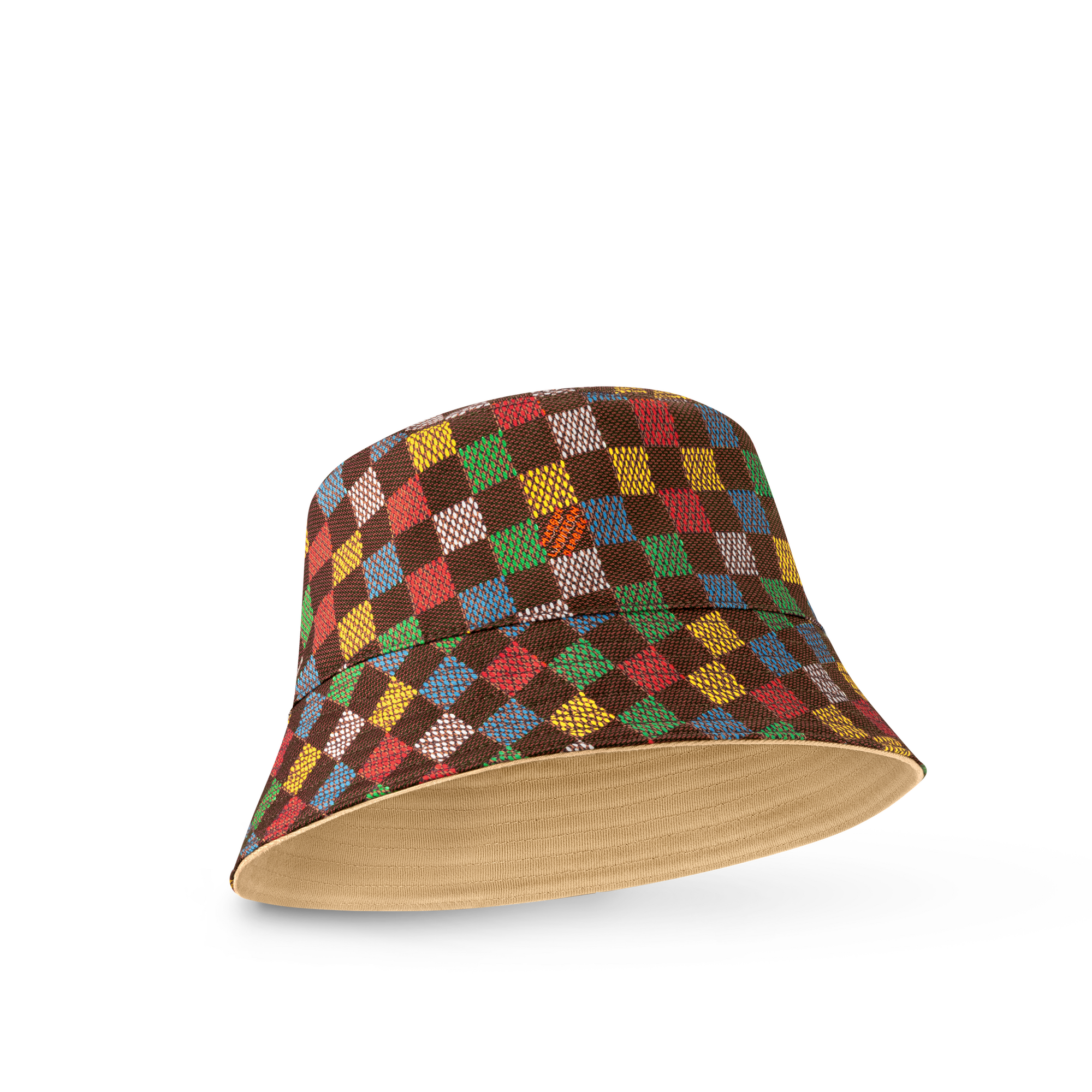LV Vers Damier Reversible Bucket Hat . in Men