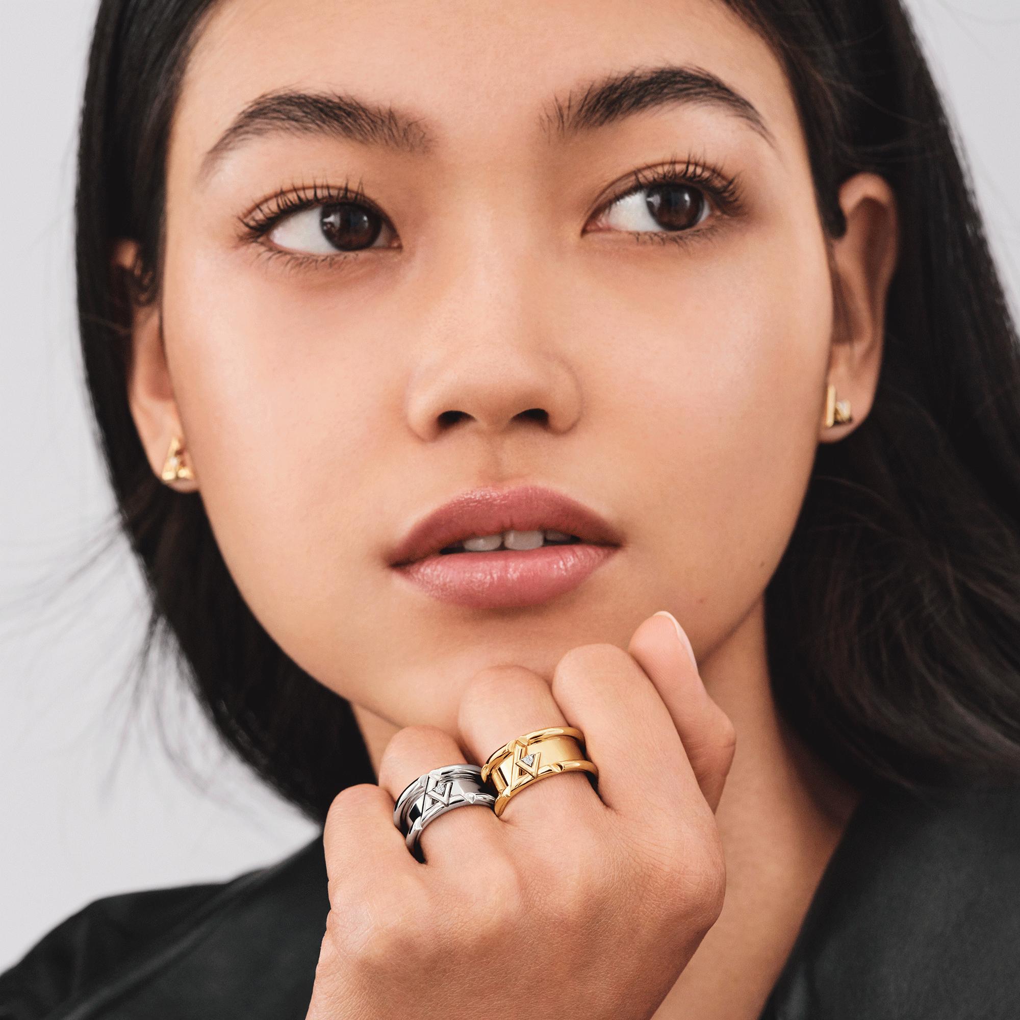 LV Volt One 黃K金配鑽石戒指  in 珠寶系列