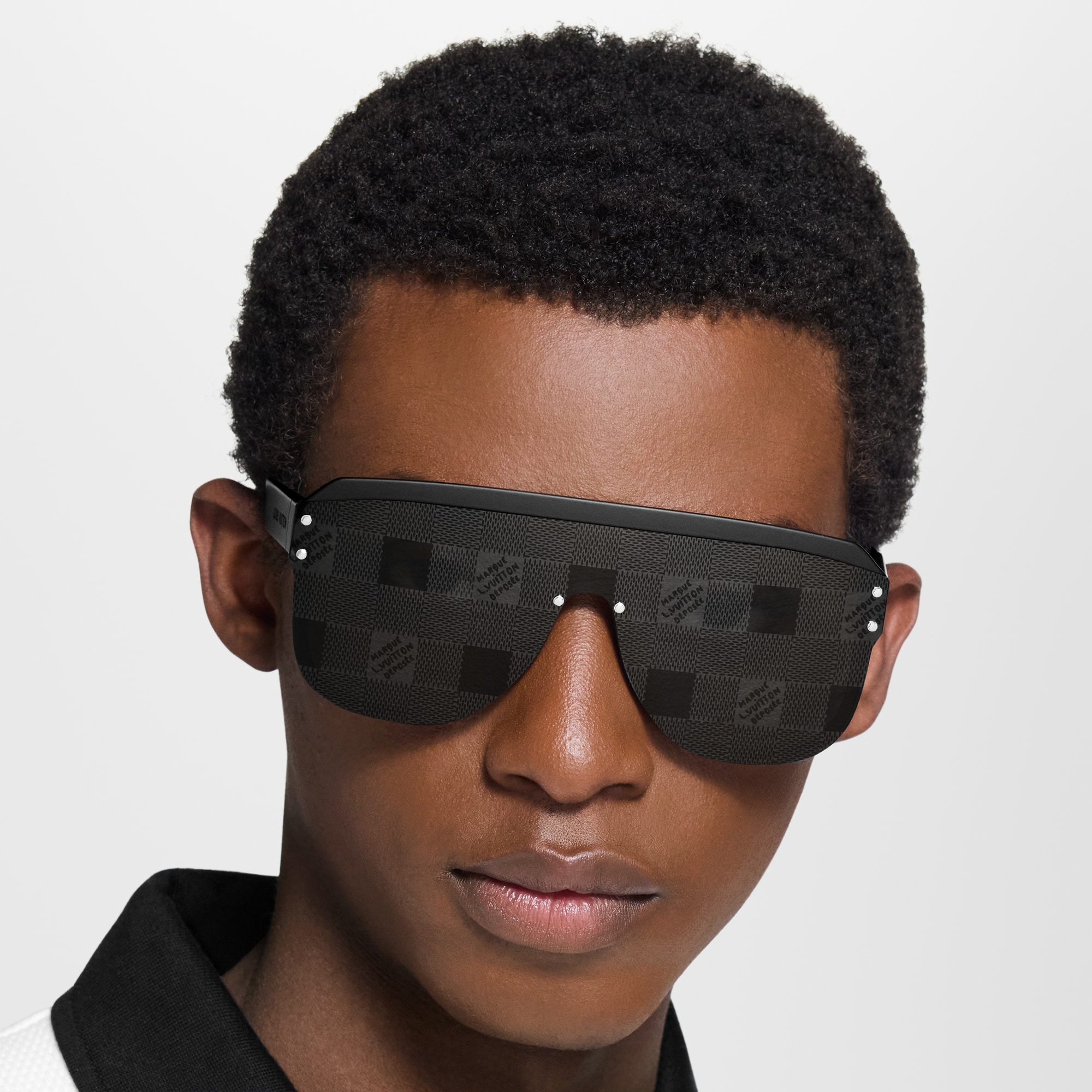 LV Waimea Mask Round 太陽眼鏡 . in 男士