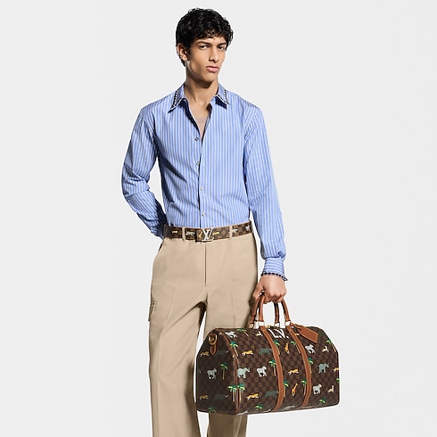 Keepall 50 其他 Damier in 時尚手袋及小型皮具's 男士時尚手袋 LV Icons collections by Louis Vuitton (產品縮放)