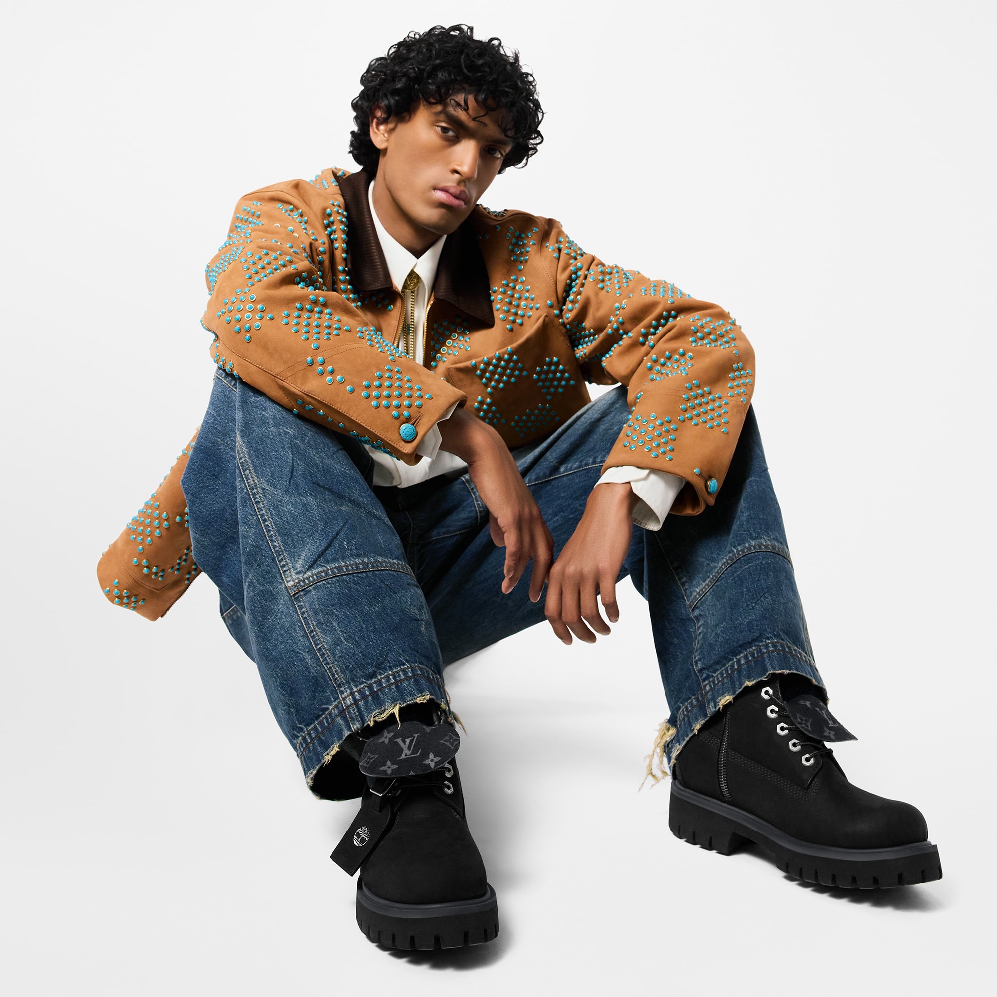 LV x Timberland Ankle Boot  in Men