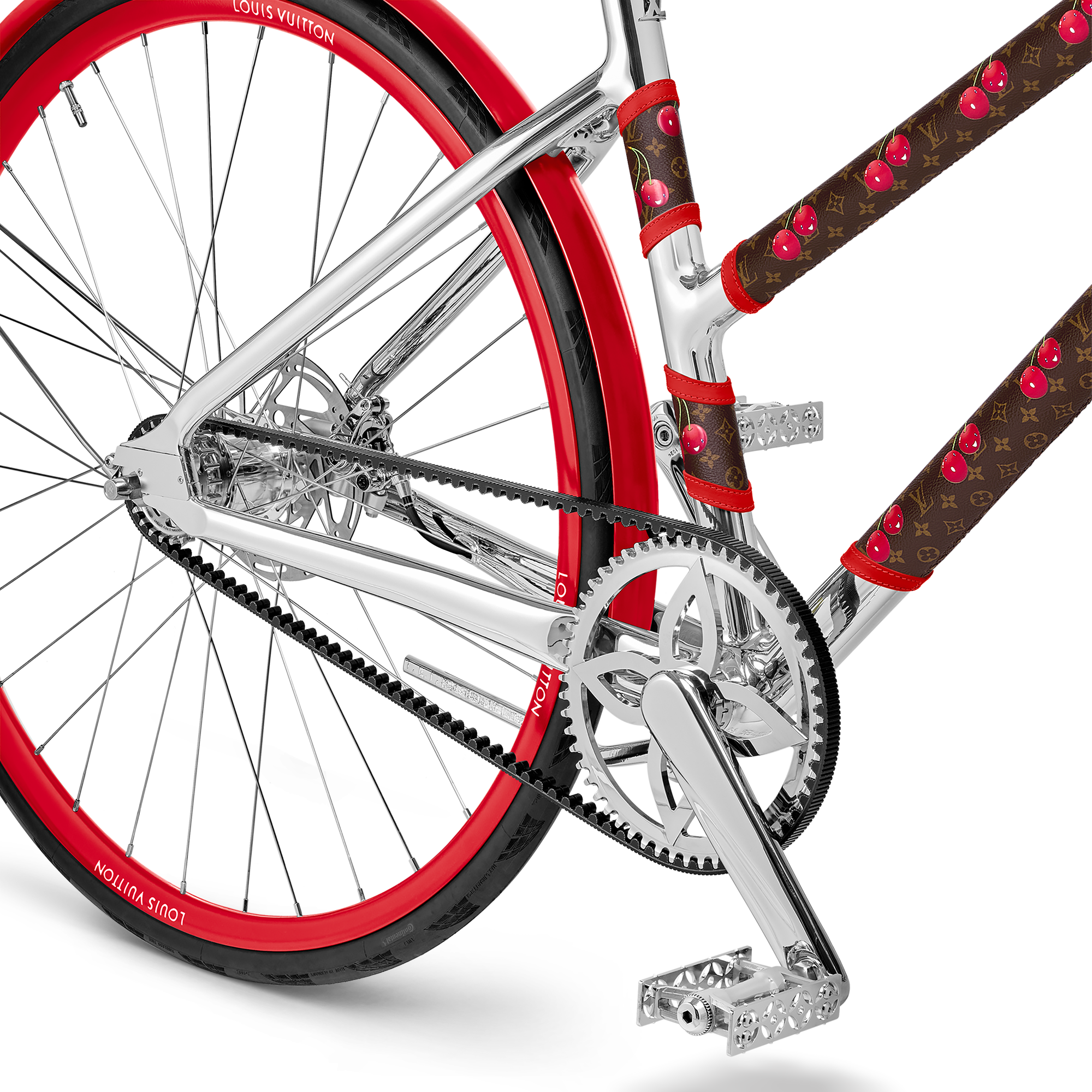 LV x TM 單車 MM Monogram Cerises in 行李箱、旅行用品及家居精品