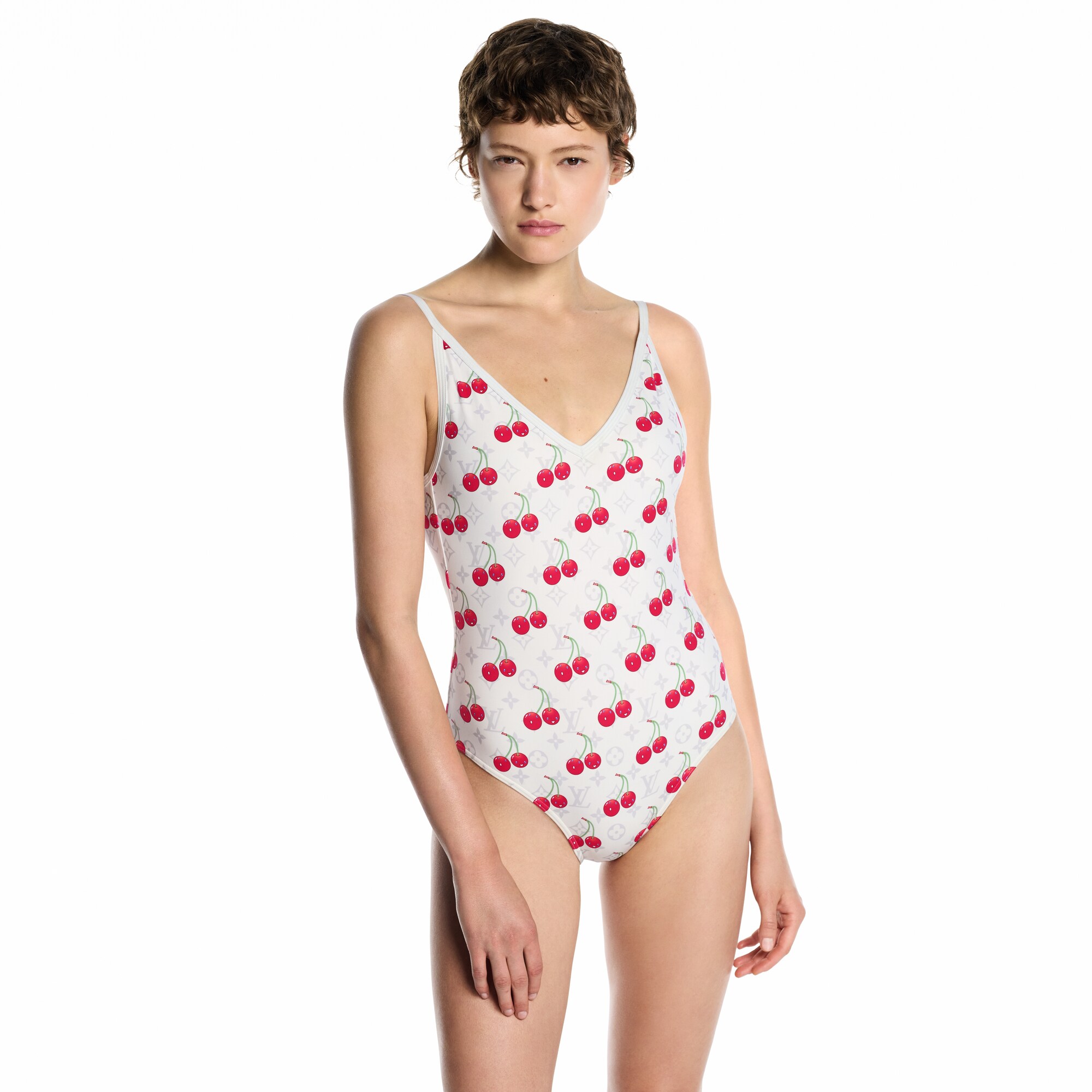 LV x TM Cherry Swimsuit  in Women