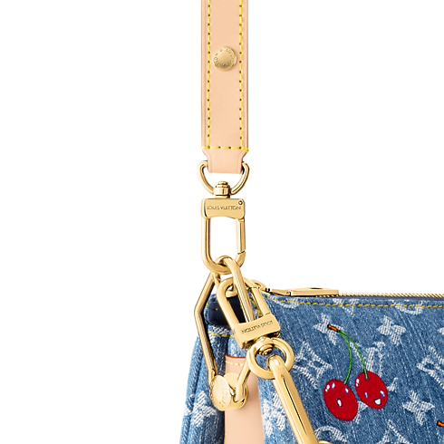 LV x TM Coussin PM Monogram Denim in Bags and Small Leather Goods's Women Bags LV Icons collections by Louis Vuitton (Product zoom)