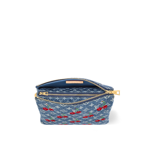 LV x TM Coussin PM Monogram Denim in Bags and Small Leather Goods's Women Bags LV Icons collections by Louis Vuitton (Product zoom)