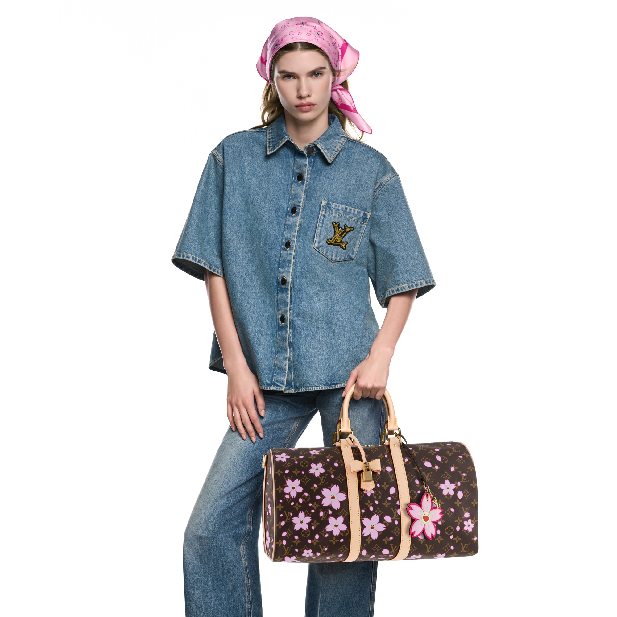 LV x TM Keepall Bandoulière 45 Other Monogram Canvas in Men