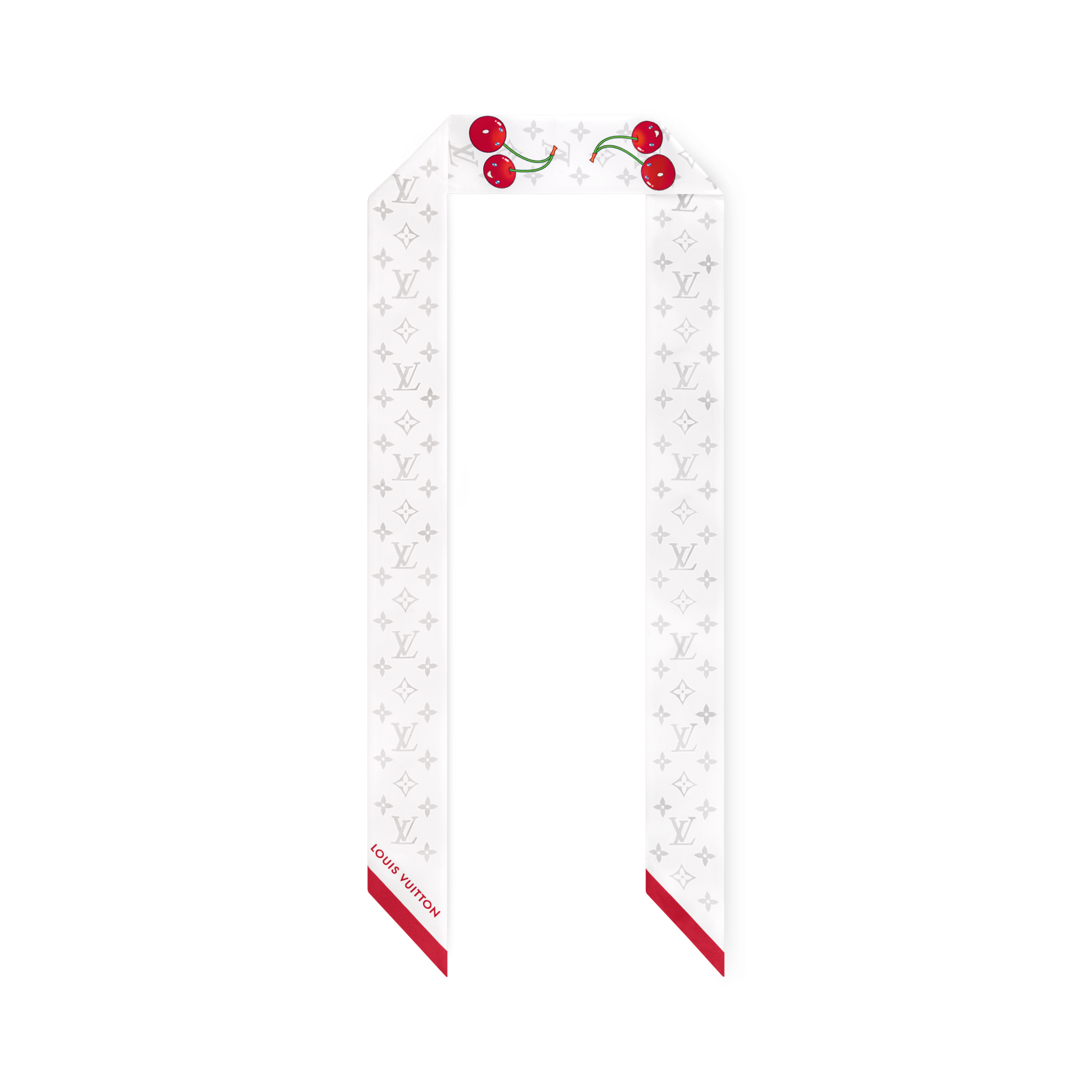 LV x TM Monogram Cerise 長絲巾 . in 女士