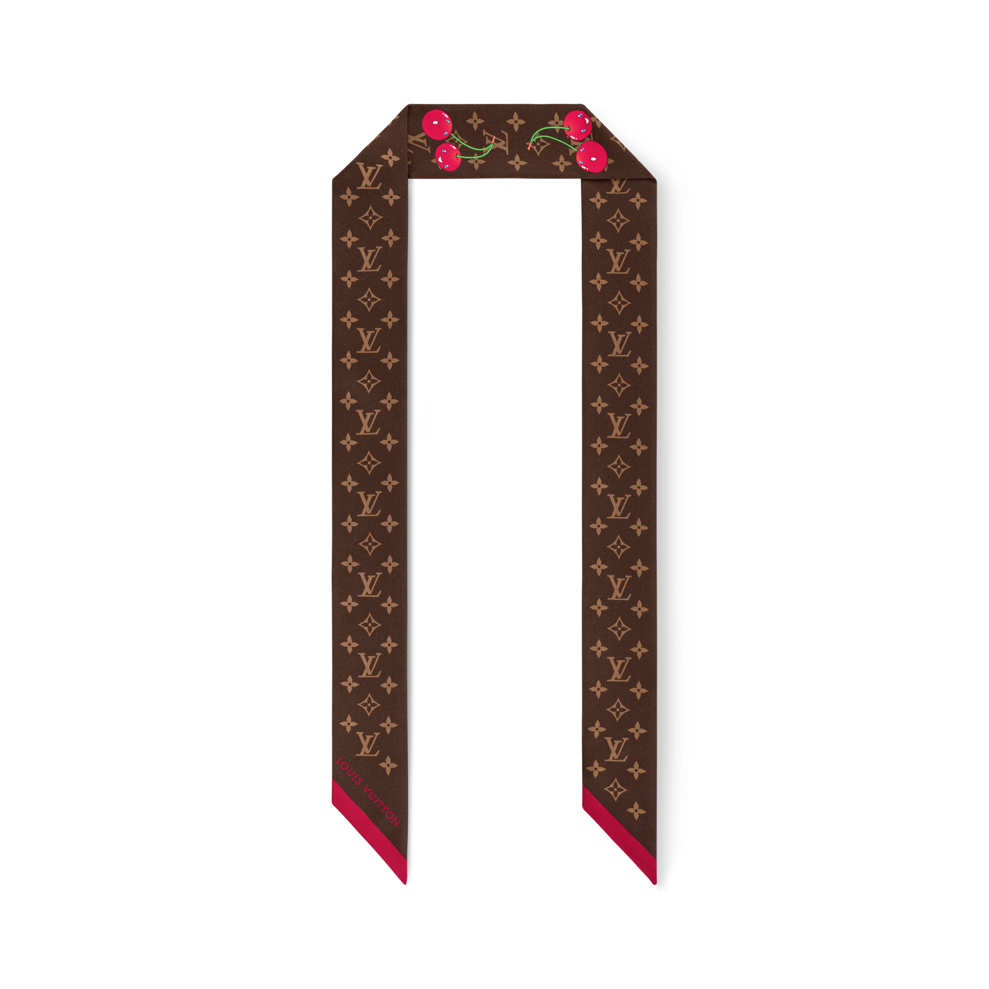 LV x TM Monogram Cerise 長絲巾 . in 女士