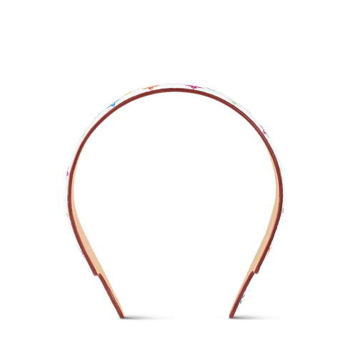 LV x TM Monogram Multicolor LV Outline Headband . in Women's Accessories Hair Accessories collections by Louis Vuitton (Product zoom)