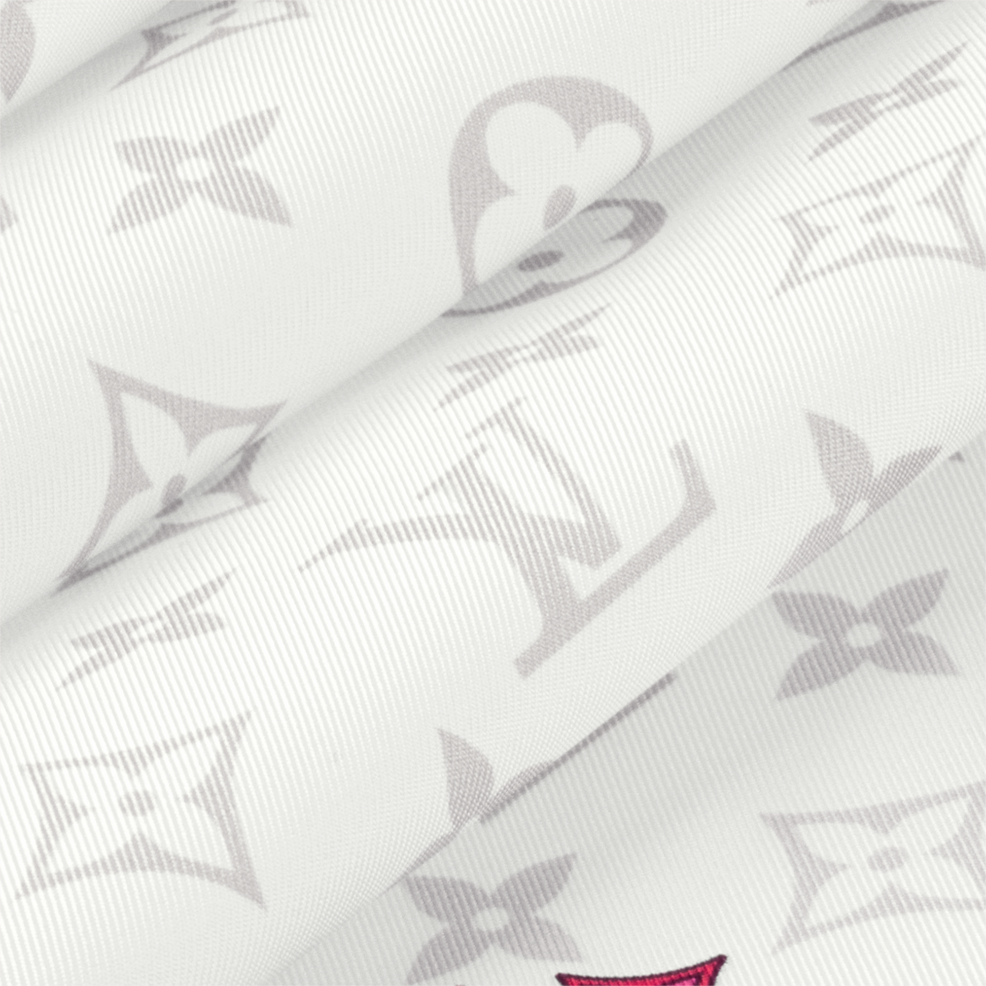 LV x TM Monogram Superflat Flowers Square 90 . in Women