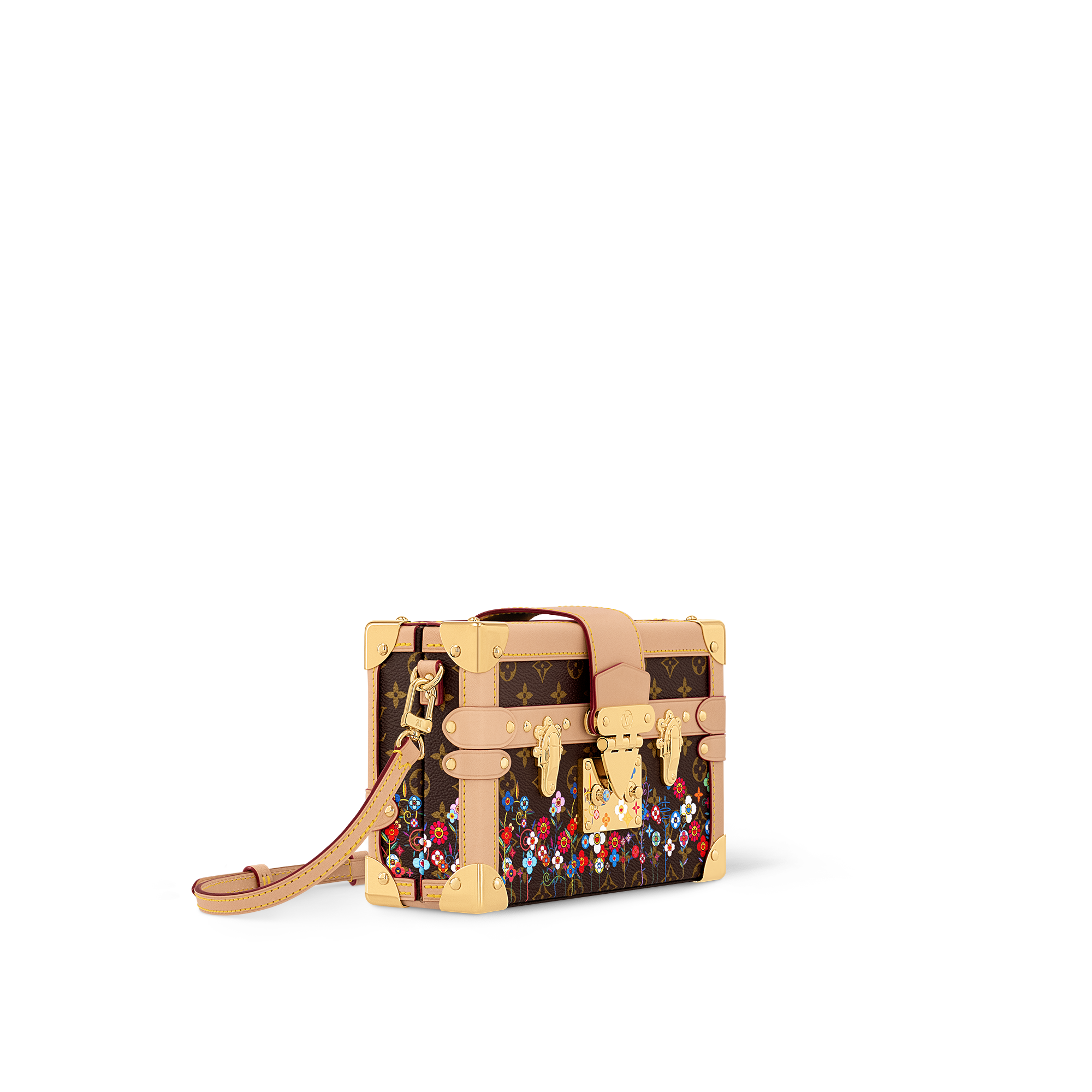 LV x TM Petite Malle Monogram Canvas in Bags and Small Leather Goods