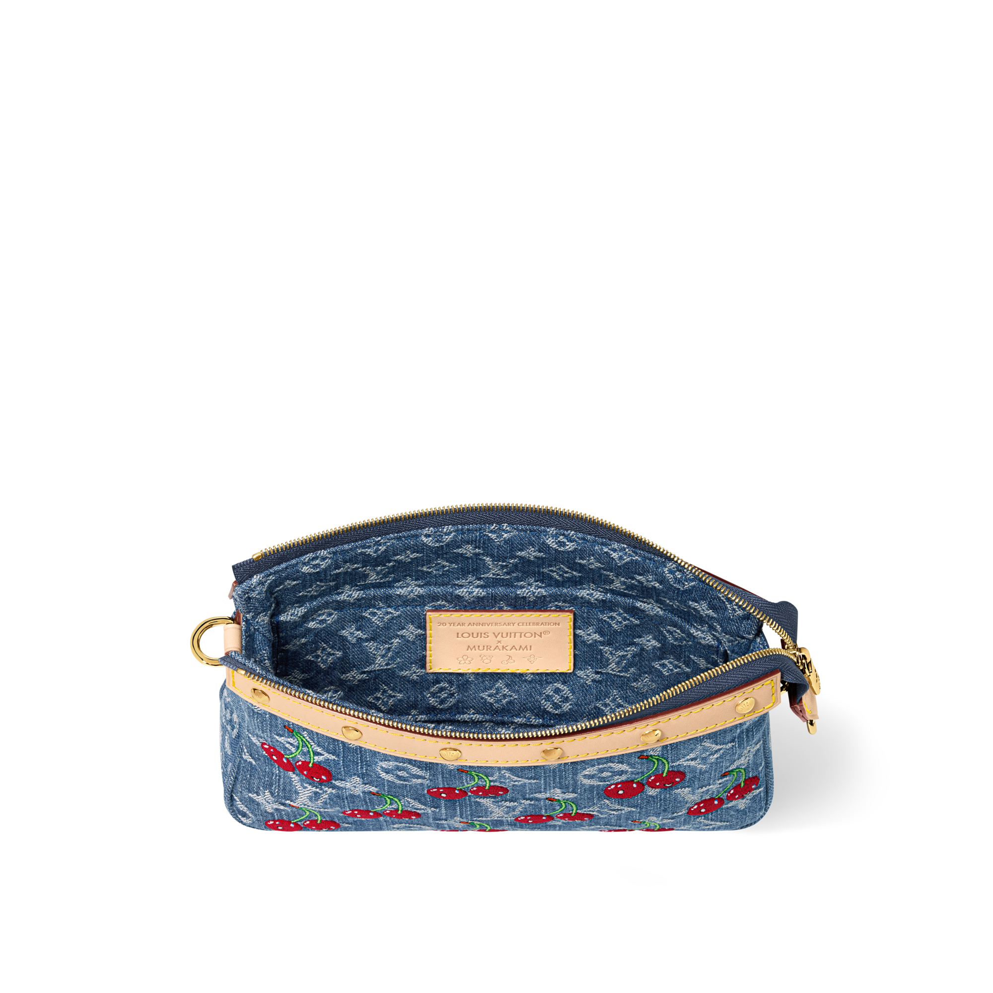 LV x TM Pochette Accessoires Monogram Denim in 女士