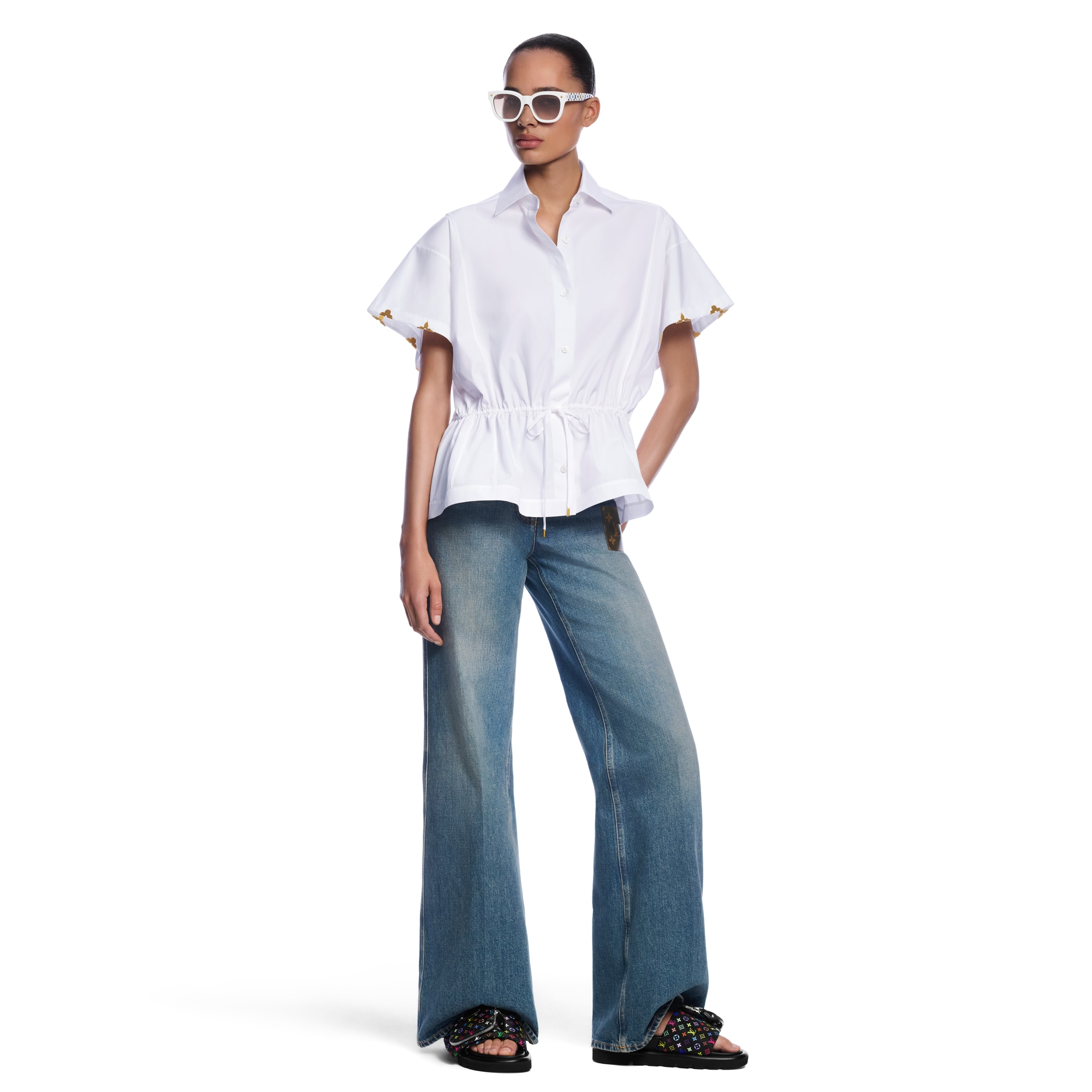 LV x TM Pool Pillow 平底舒適涼鞋  in 女士